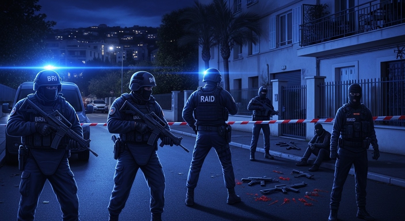 À Nice, cinq suspects interpellés après une agression brutale et un meurtre lié au trafic de drogue. Détails sur l'opération policière et les mises en examen pour tentative d'homicide.