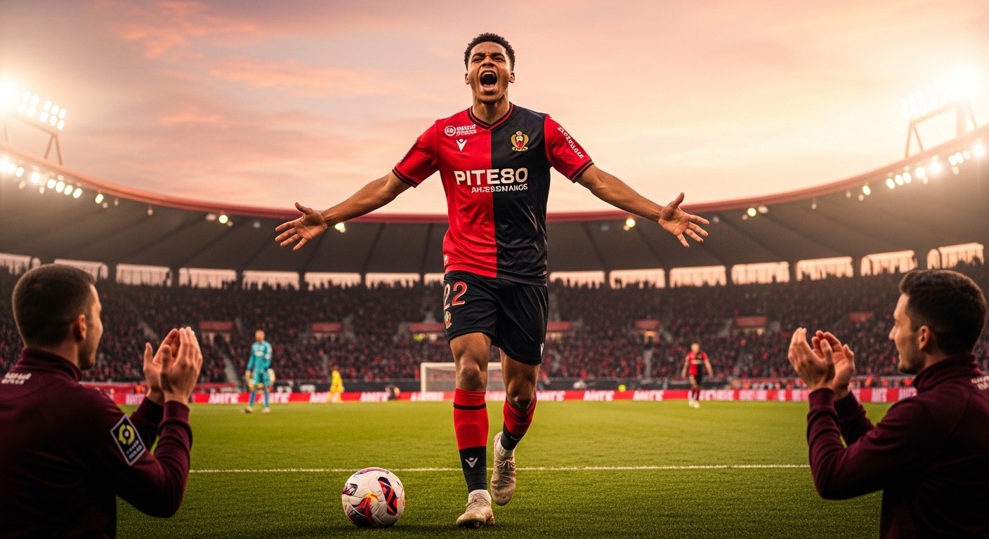 Découvrez comment Nordan Mukiele, jeune attaquant de 20 ans du Stade Rennais, a inscrit son premier but pro contre Nice et perpétue une belle tradition familiale dans le foot.