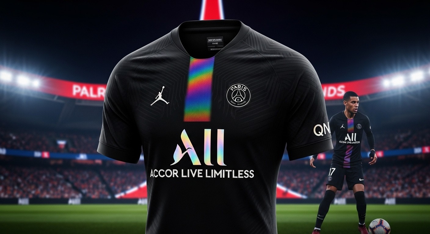 Découvrez pourquoi le maillot Jordan "Night Edition" du PSG fait débat malgré le 5-2 contre Chelsea en Ligue des champions. Design noir inspiré de Paris la nuit : amour ou rejet ?