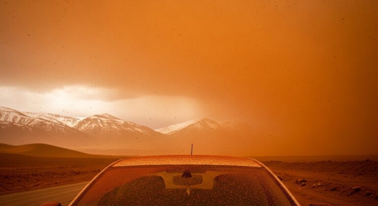 Nuage de Sable du Sahara en France : Ciel Ocre Attendu