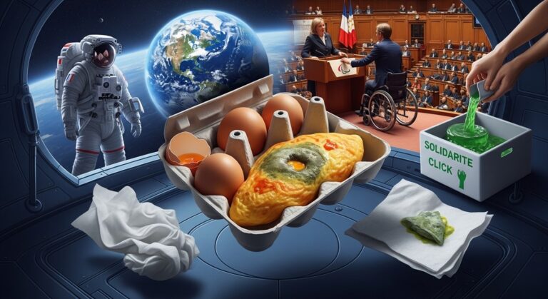 Œufs Douteux en Orbite et Histoires Insolites de la Semaine