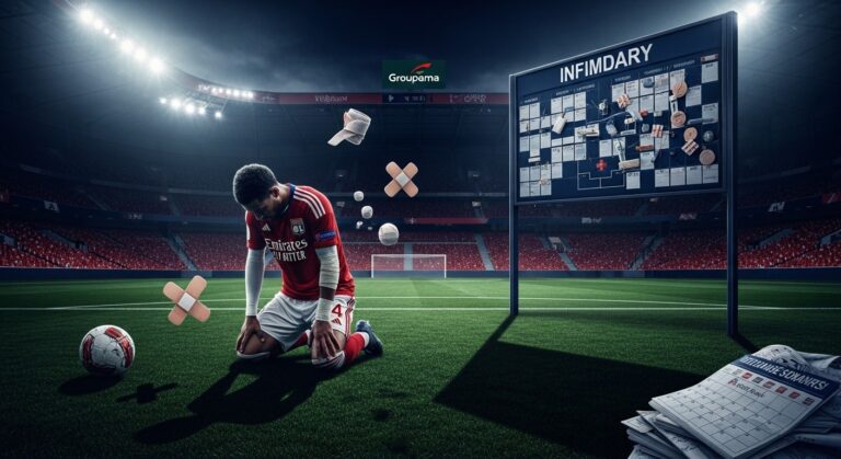 OL en Crise : Blessures et Fatigue Expliquent la Méforme