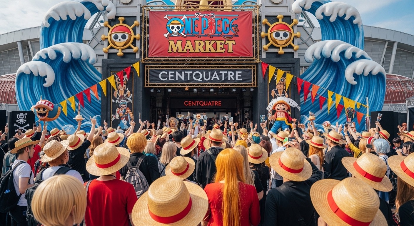 Découvrez l'événement immersif One Piece à Paris pour la saison 2 Netflix. Fans conquis par l'expérience au Centquatre avant la sortie le 10 mars 2026. Plongez dans l'univers pirate !