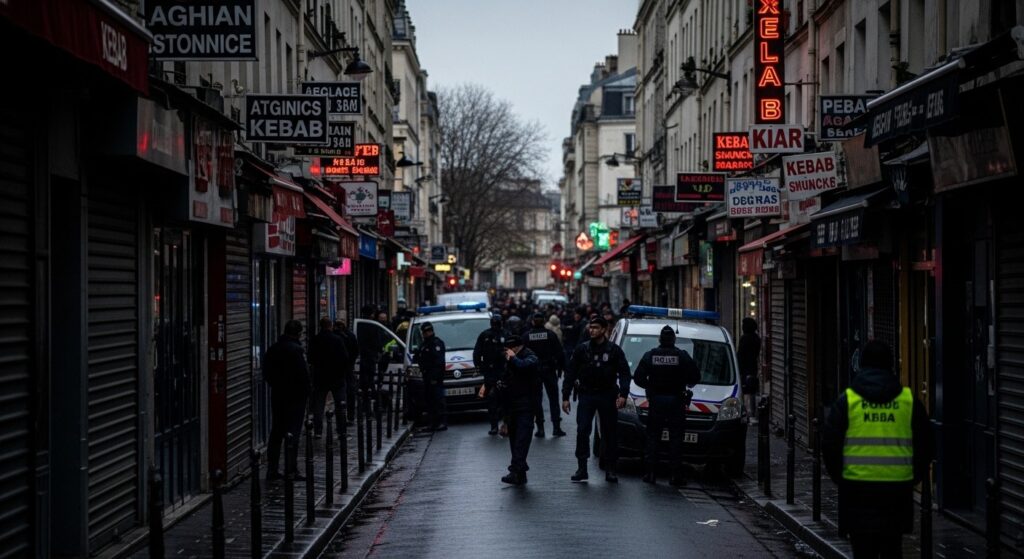 Opération Contrôle Massif Rue Marx-Dormoy Paris
