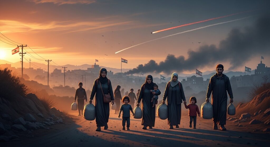 Opérations Terrestres au Liban : Plus d’Un Million de Déplacés