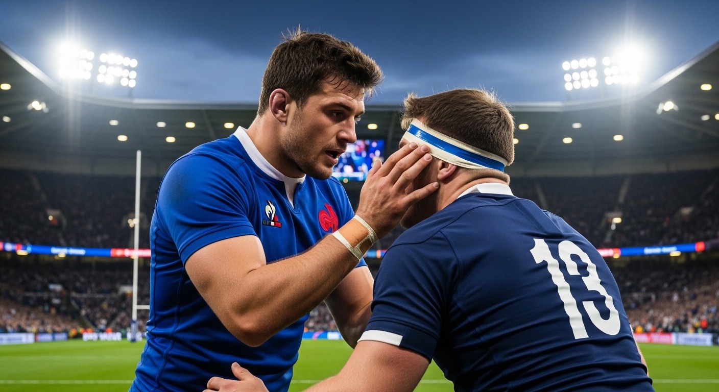 Découvrez pourquoi Oscar Jegou, troisième ligne du XV de France, est cité en discipline après un geste controversé contre l'Écosse au Six Nations 2026. Sanctions possibles et contexte explosif.