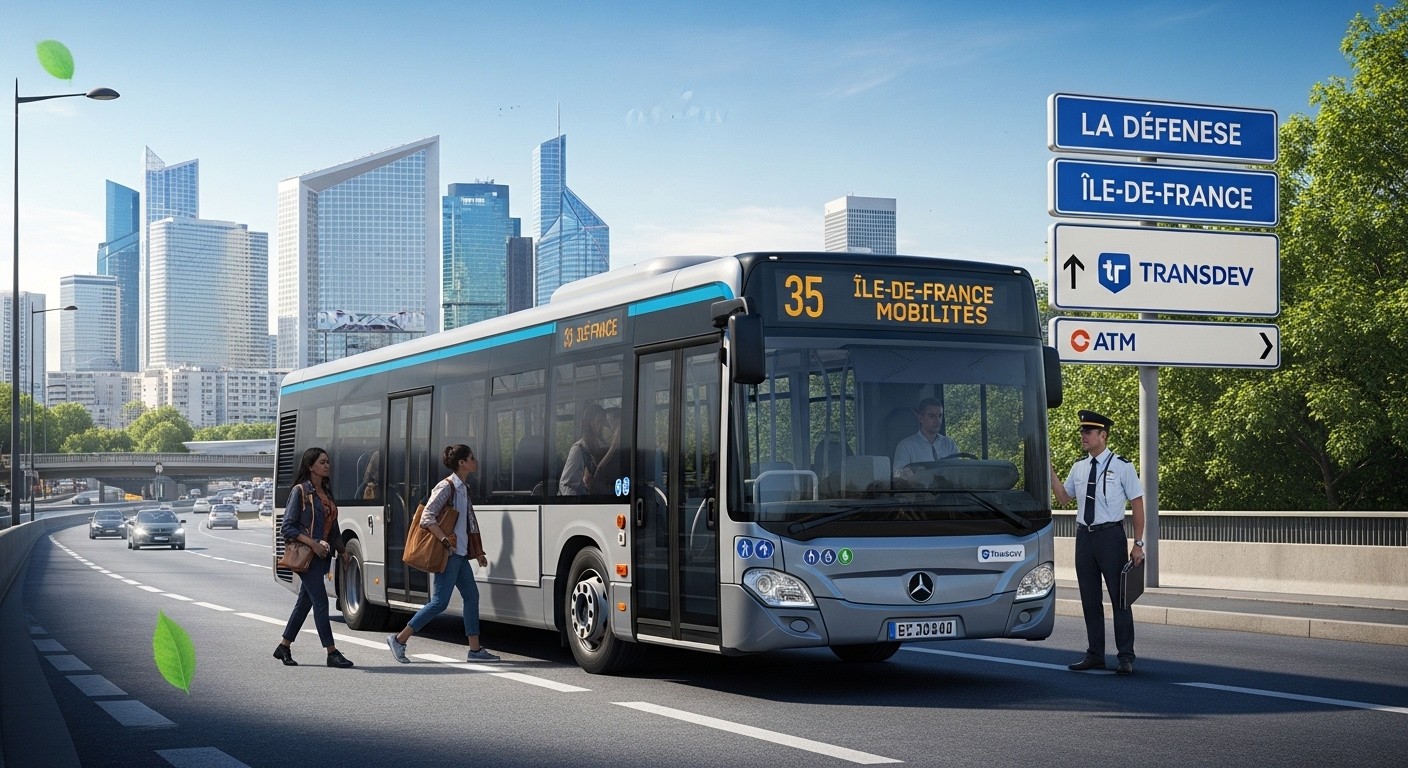 Découvrez comment une soixantaine de lignes de bus changent d'exploitant en Île-de-France dès mars 2026 : Transdev, ATM italien et RATP Cap IDF prennent le relais. Impacts, nouveautés et avenir des transports.