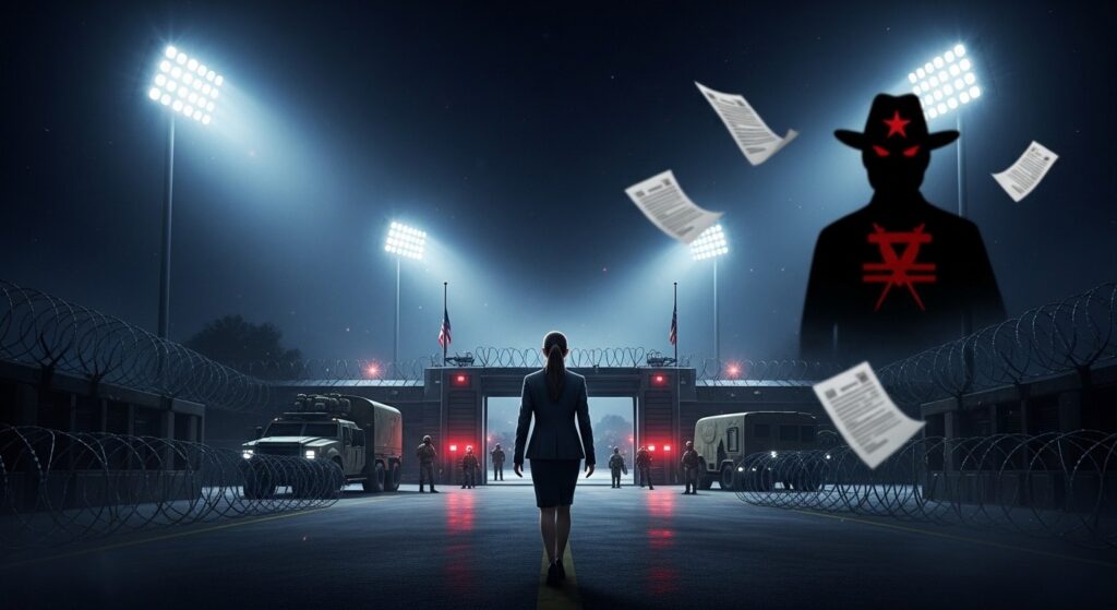 Pam Bondi Menacée : Vie Sur Base Militaire Sécurisée