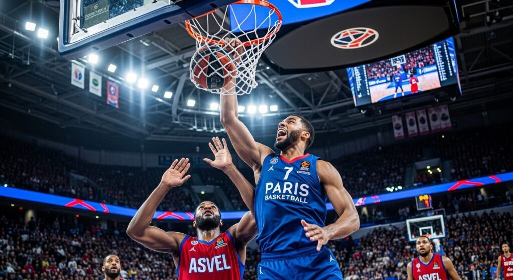 Paris Basketball vs Asvel : Heure et Chaîne TV Euroligue