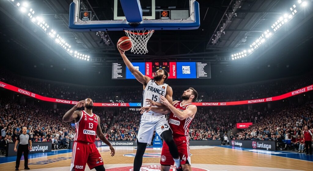 Paris Basketball vs Olympiakos : Heure, Chaîne TV et Analyse du Match Euroligue
