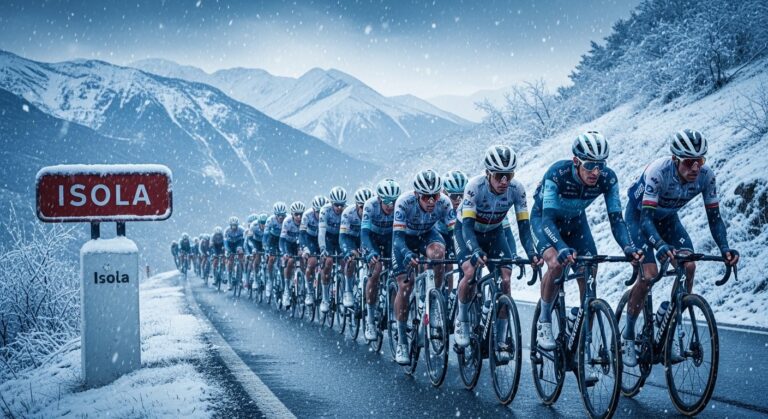 Paris-Nice 2026 : 7e Étape Raccourcie et Arrivée Déplacée à Cause de la Neige