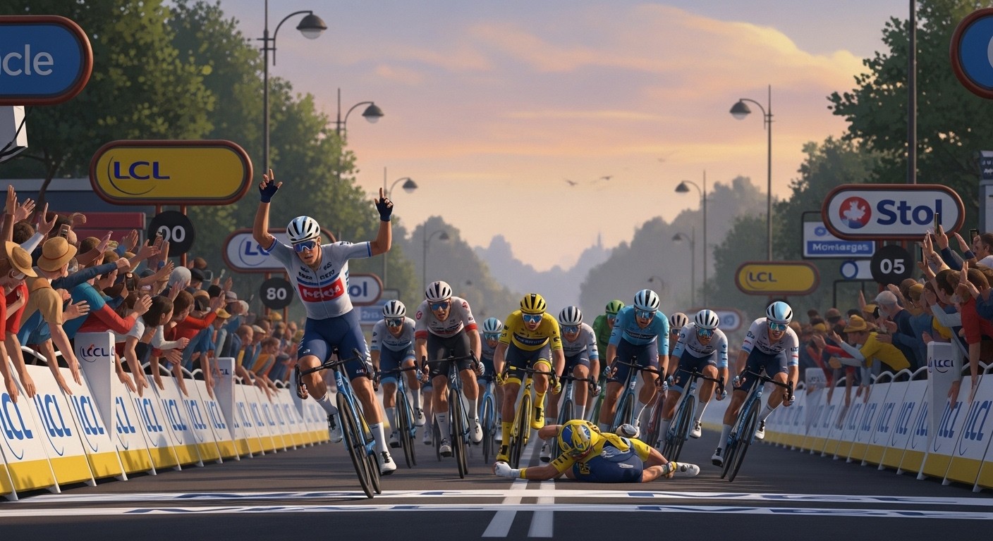 Découvrez comment Max Kanter a surpris tout le monde sur la 2e étape de Paris-Nice 2026 avec une victoire éclatante au sprint. Luke Lamperti garde le maillot jaune de leader dans un final tendu. Récit, classement et perspectives !