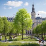 Paris Place Colonel-Fabien : Une Forêt Urbaine et un Noyer Symbolique