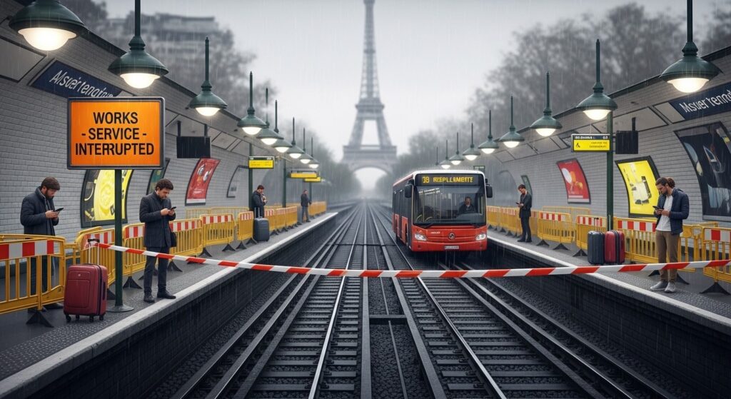 Perturbations Transports IDF Week-end 28 Février-1er Mars