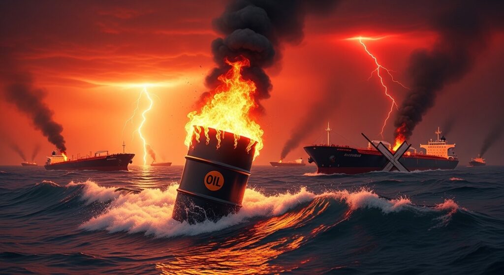 Pétrole flambe après frappes sur l’Iran : pourquoi ?