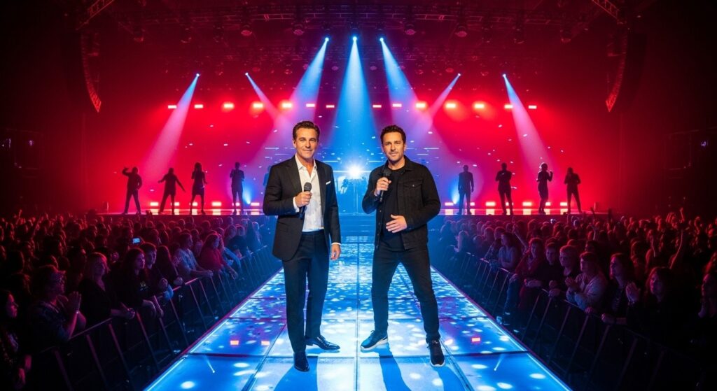 Pierre Niney et Loris Giuliano : La Soirée Folle de l&rsquo;Accor Arena