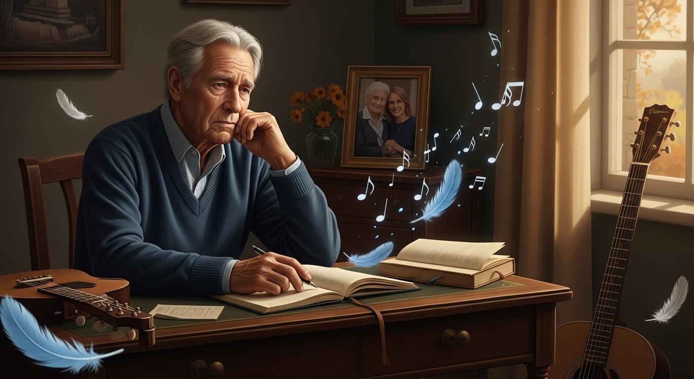 Découvrez comment Pierre Perret, 91 ans, surmonte la perte de sa femme Rebecca grâce au travail : son hommage à Mémé Anna et un album attendu fin 2026.