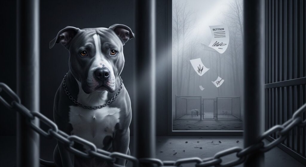 Pitbull Curtis : Pétition à 30 000 Signatures pour Éviter l&rsquo;Euthanasie