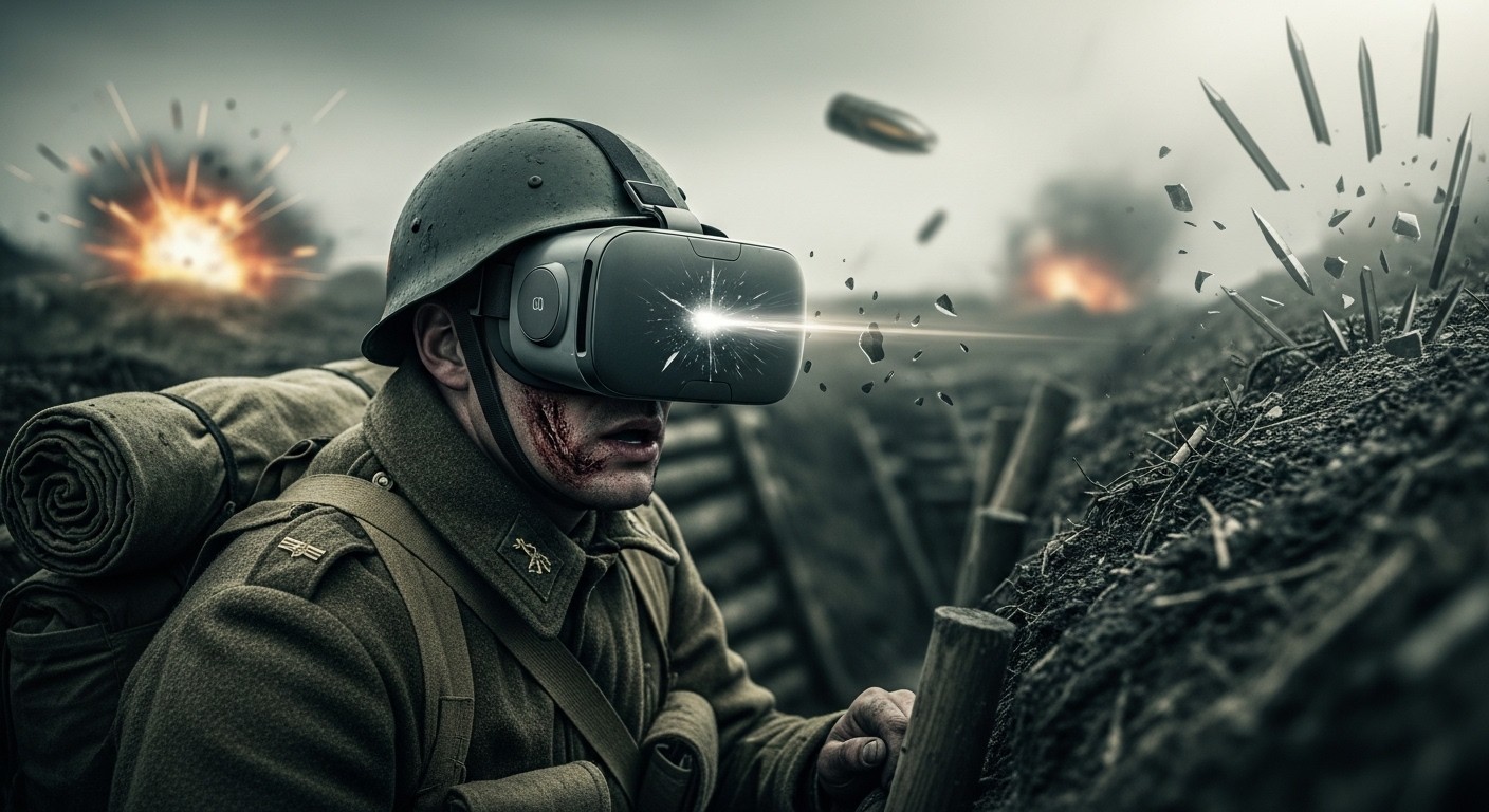 Découvrez "Champ de bataille", l'expérience VR immersive au musée de la Grande Guerre à Meaux qui vous propulse dans les tranchées de Verdun 1916. Une claque visuelle inoubliable et bouleversante.