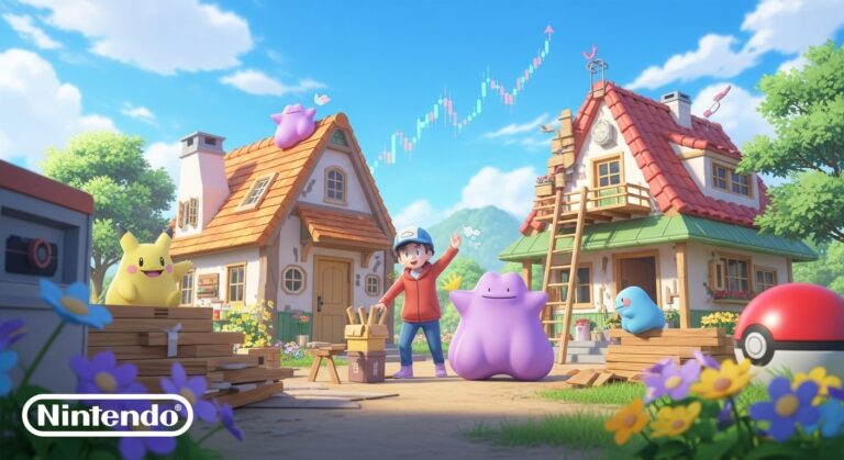 Pokémon Pokopia : Succès Viral et Hausse de l&rsquo;Action Nintendo