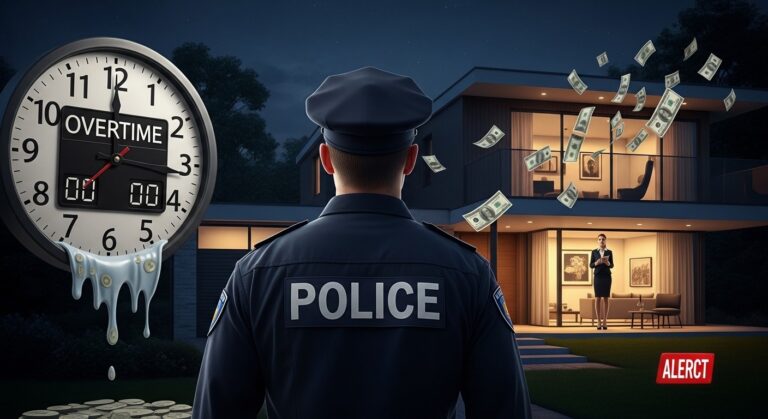 Policier Piégé par 200 Heures Sup&rsquo; avec Sa Cheffe et Amoureuse