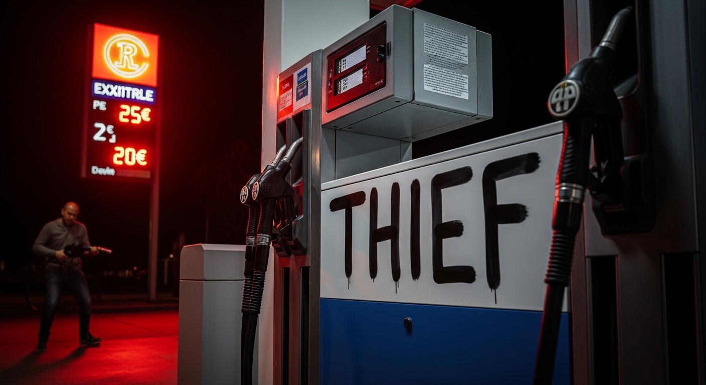 Quand les prix du carburant explosent, un pompiste se fait insulter par un tag « voleur ». Découvrez sa rage légitime face à une injustice criante et les vraies raisons de cette flambée.