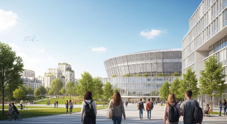 Porte de la Chapelle Revit Grâce aux 3500 Étudiants