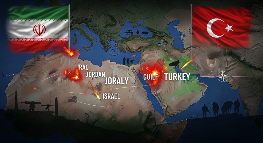 Pourquoi l&rsquo;Iran Épargne la Turquie Malgré les Bases US