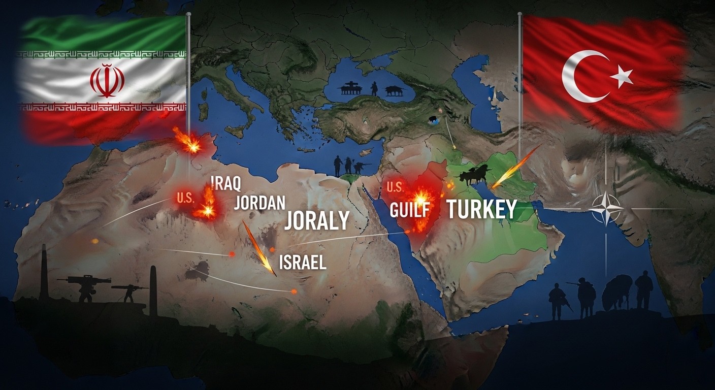 Dans le conflit actuel, l'Iran cible les intérêts américains mais évite soigneusement la Turquie et ses bases OTAN. Découvrez les raisons stratégiques et diplomatiques derrière ce choix risqué. Analyse approfondie.