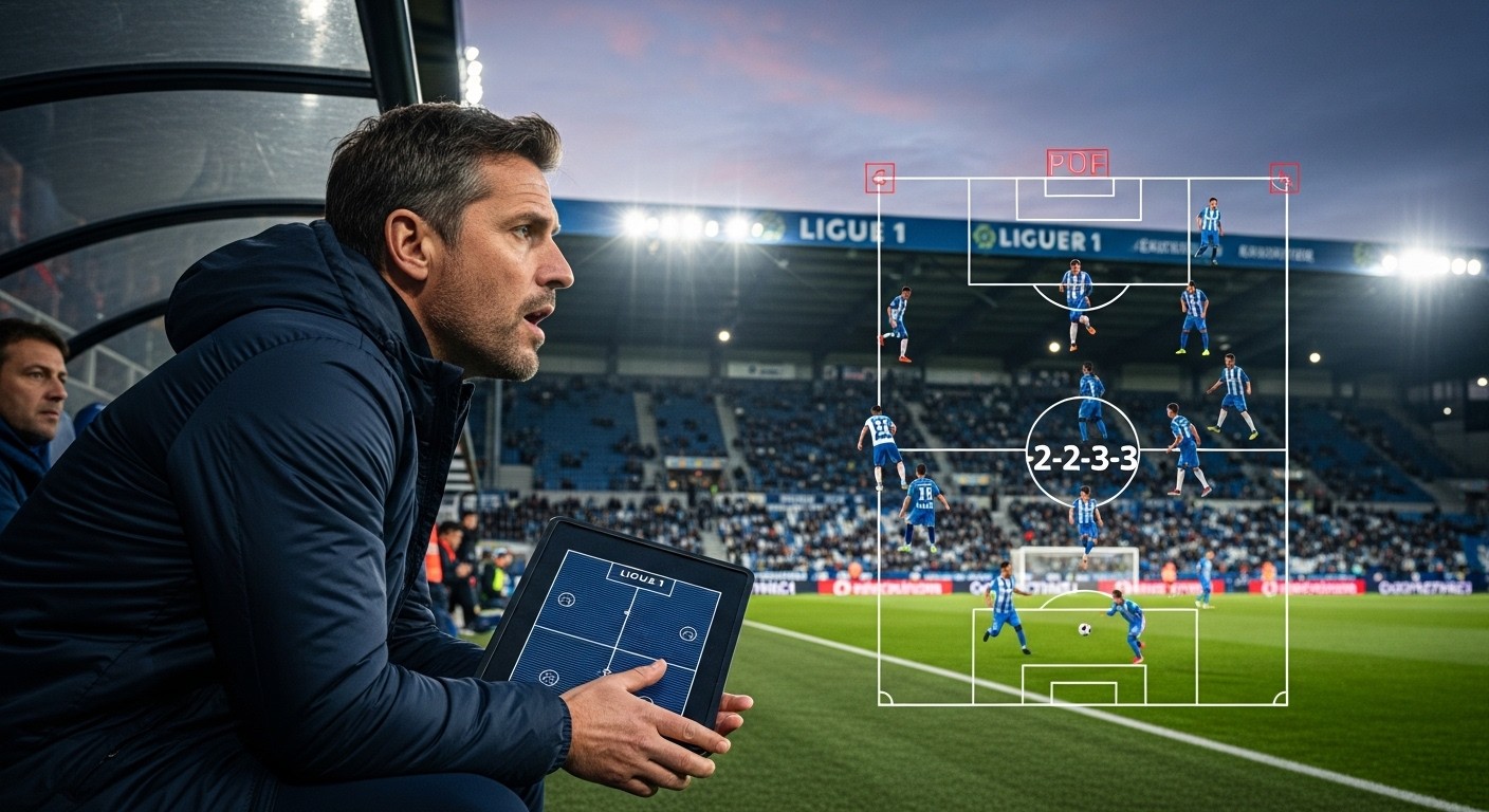 Découvrez pourquoi Christophe Pelissier, coach d'Auxerre en pleine lutte pour le maintien en Ligue 1, revient à son système fétiche 4-2-3-1 après des tâtonnements tactiques. Un choix payant ?