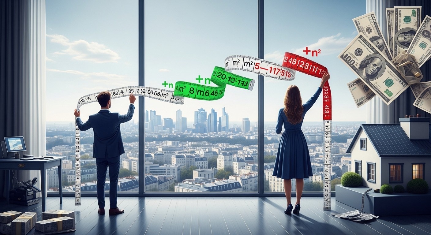 Découvrez si vous avez acheté au bon moment en Île-de-France : évolution du pouvoir d'achat immobilier depuis 2020, gains de m² à Paris et en petite couronne, pertes ailleurs. Analyse détaillée des prix, taux et revenus en 2026.