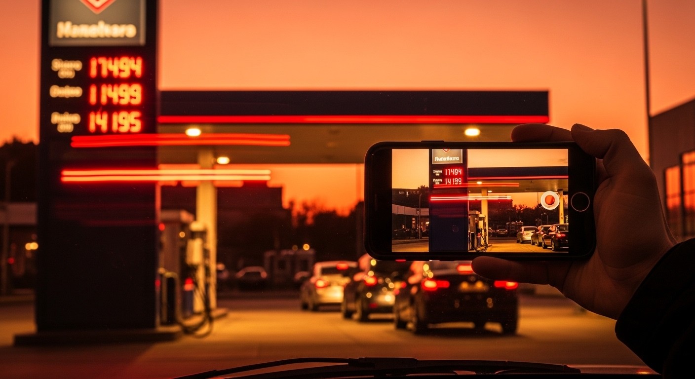 Face à la flambée des prix du carburant, des rumeurs de brouillage volontaire circulent. Découvrez la vraie explication physique derrière ces clichés ratés sur les écrans LED des stations-service.