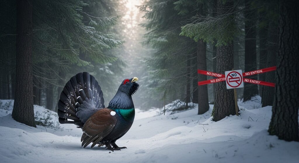 Protection Grand Tétras Doubs : Forêts Interdites à l&rsquo;Homme