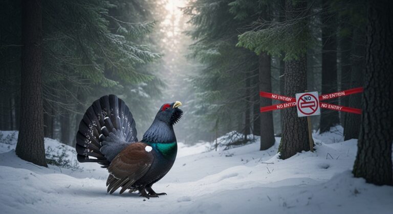 Protection Grand Tétras Doubs : Forêts Interdites à l&rsquo;Homme
