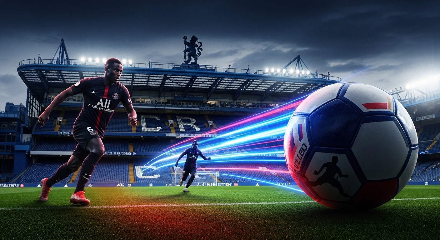 Le PSG se rend à Stamford Bridge avec 3 buts d'avance. Qualification en quarts de C1 en vue, mais les Parisiens doivent encore montrer un vrai visage collectif face à Chelsea.