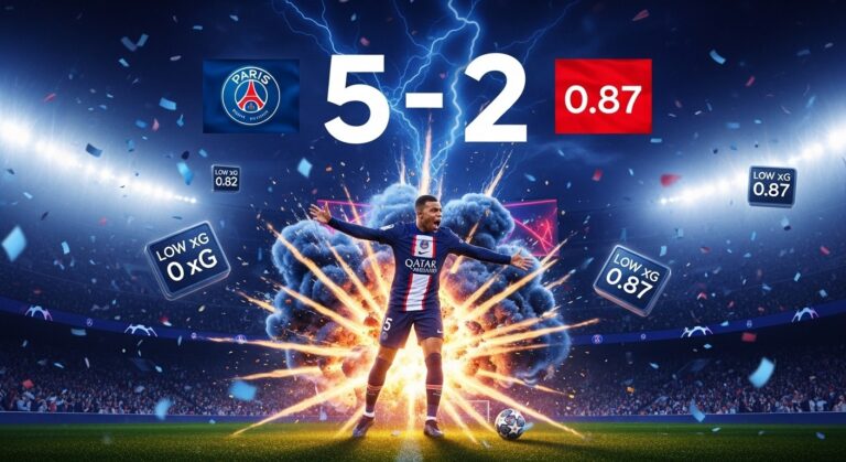 PSG-Chelsea (5-2) : Le Chiffre Fou Qui Défie les Stats