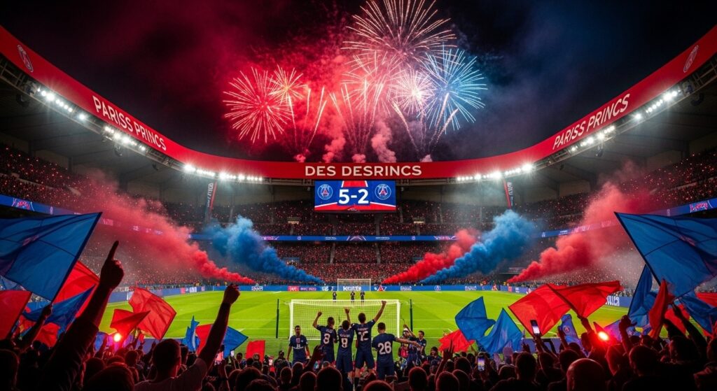 PSG-Chelsea 5-2 : Le Parc en Feu, Supporters en Délire