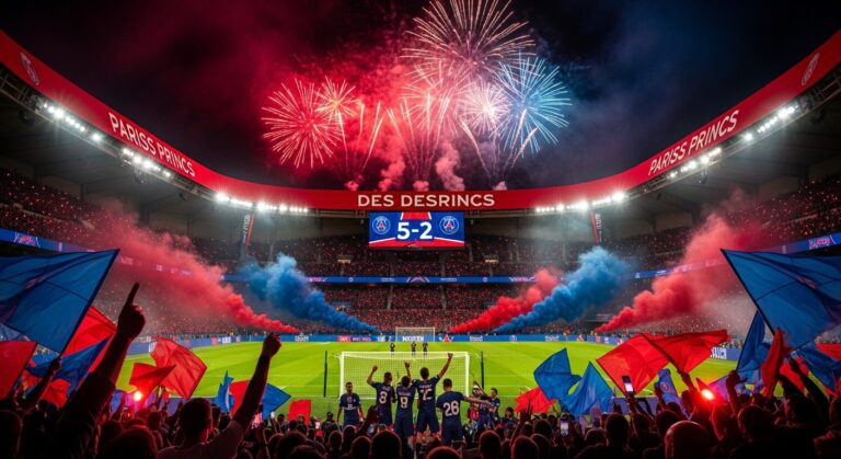 PSG-Chelsea 5-2 : Le Parc en Feu, Supporters en Délire