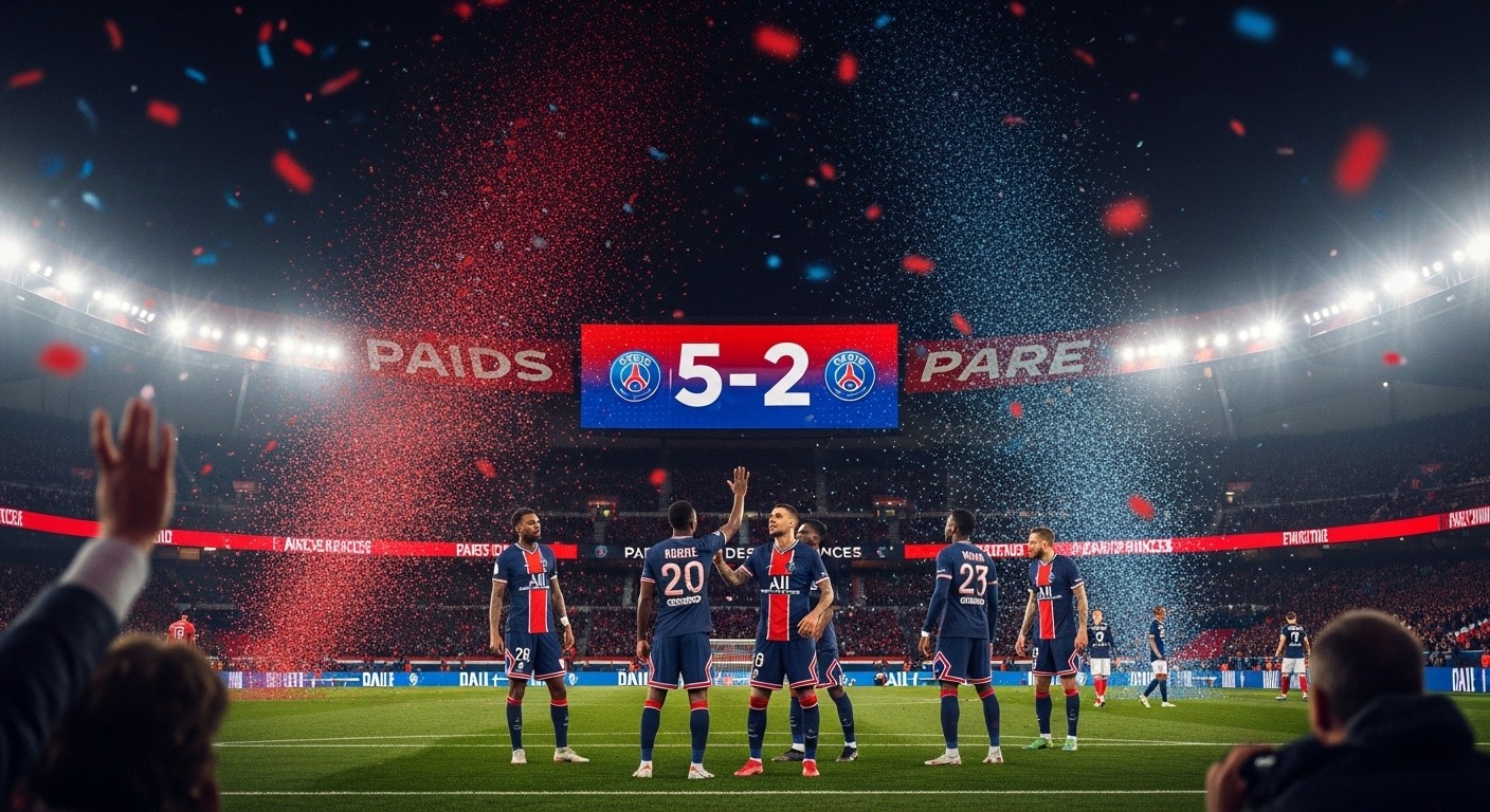 Découvrez comment le PSG a dominé Chelsea 5-2 en 8e de finale aller de Ligue des champions, avec une fin de match explosive et des buts sublimes. Analyse complète et réactions.