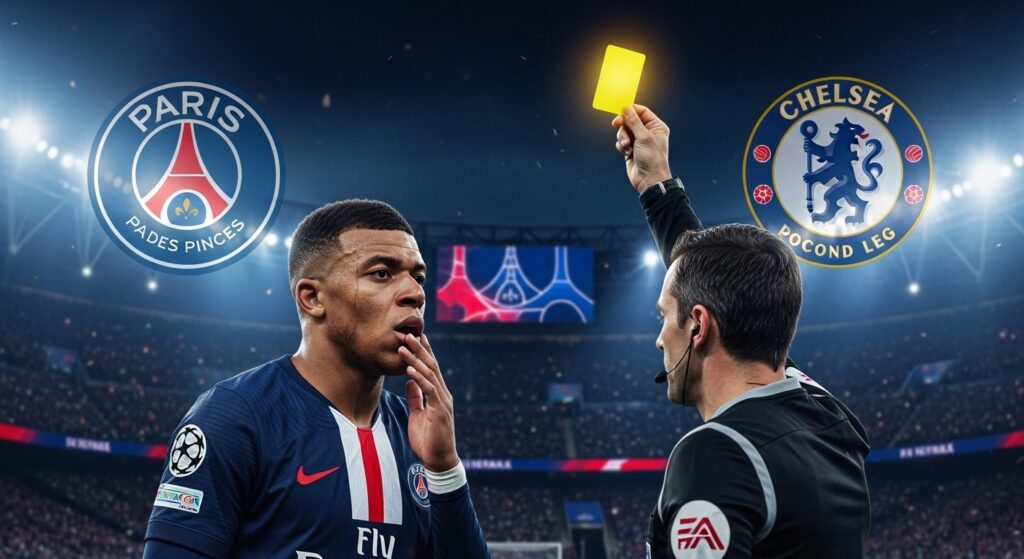 PSG-Chelsea : Joueurs Menacés de Suspension au Retour