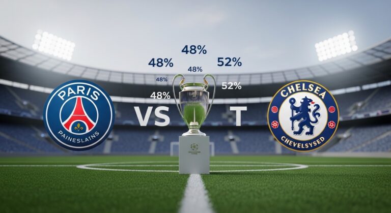 PSG-Chelsea : Les Probabilités Opta Révèlent un Duel Très Serré