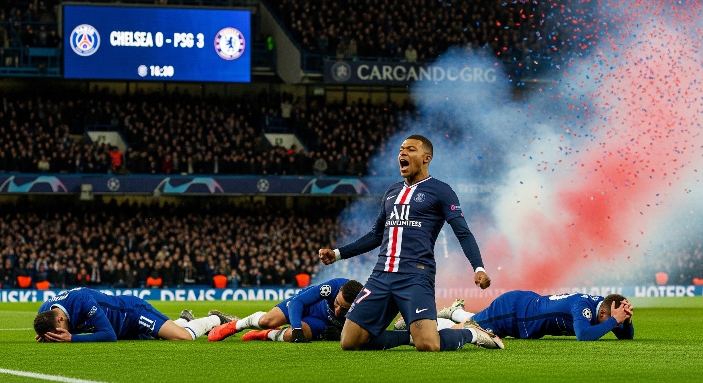 Comment le PSG a écrasé Chelsea 0-3 en C1 retour : ajustements tactiques ratés, supériorité individuelle et leçons à retenir du champion d'Europe.