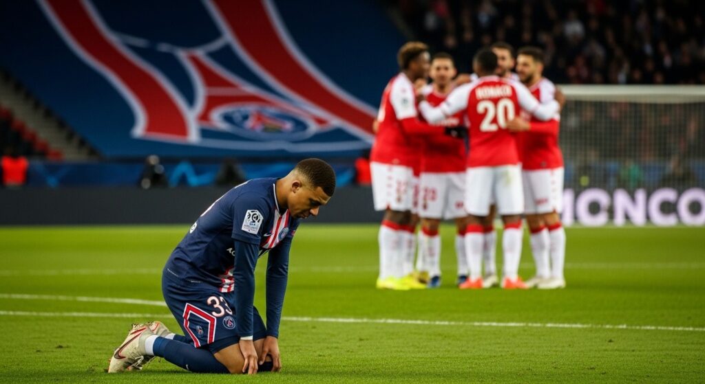 PSG-Monaco (1-3) : La Rare Défaillance de Zaïre-Emery