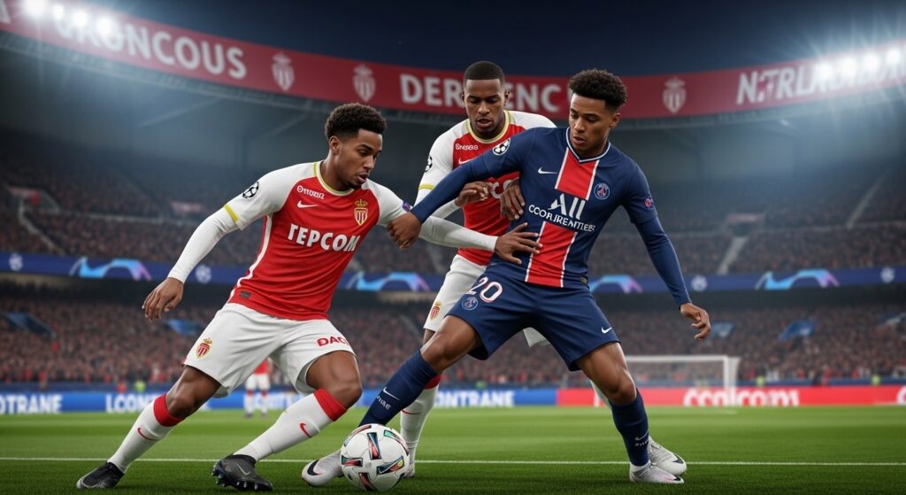 PSG-Monaco 2-2 : Le Marquage Monégasque Qui a Déraillé Paris