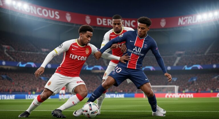 PSG-Monaco 2-2 : Le Marquage Monégasque Qui a Déraillé Paris