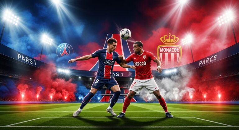 PSG-Monaco : Horaire et Chaîne TV pour le Choc Ligue 1