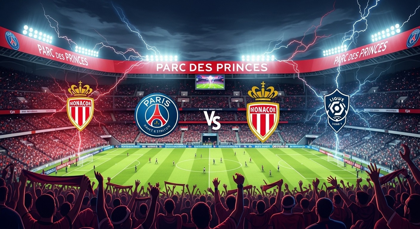 PSG affronte Monaco en Ligue 1 : Zabarnyi et Dro titulaires, Dembélé remplaçant. Découvrez les enjeux et la compo officielle !