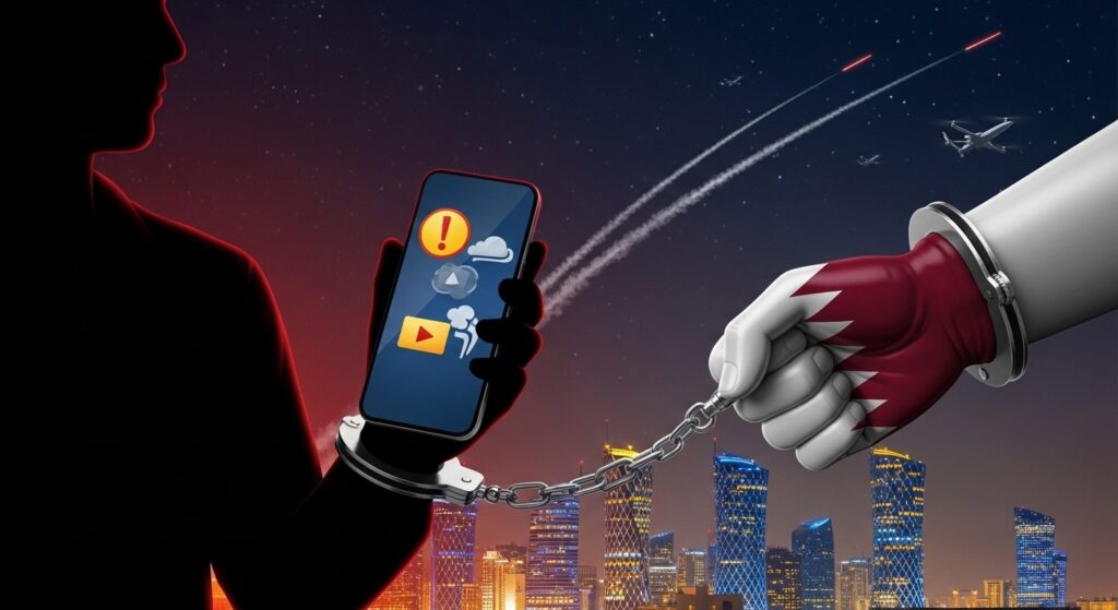 Qatar : 300 Arrestations pour Rumeurs sur Attaques Iran