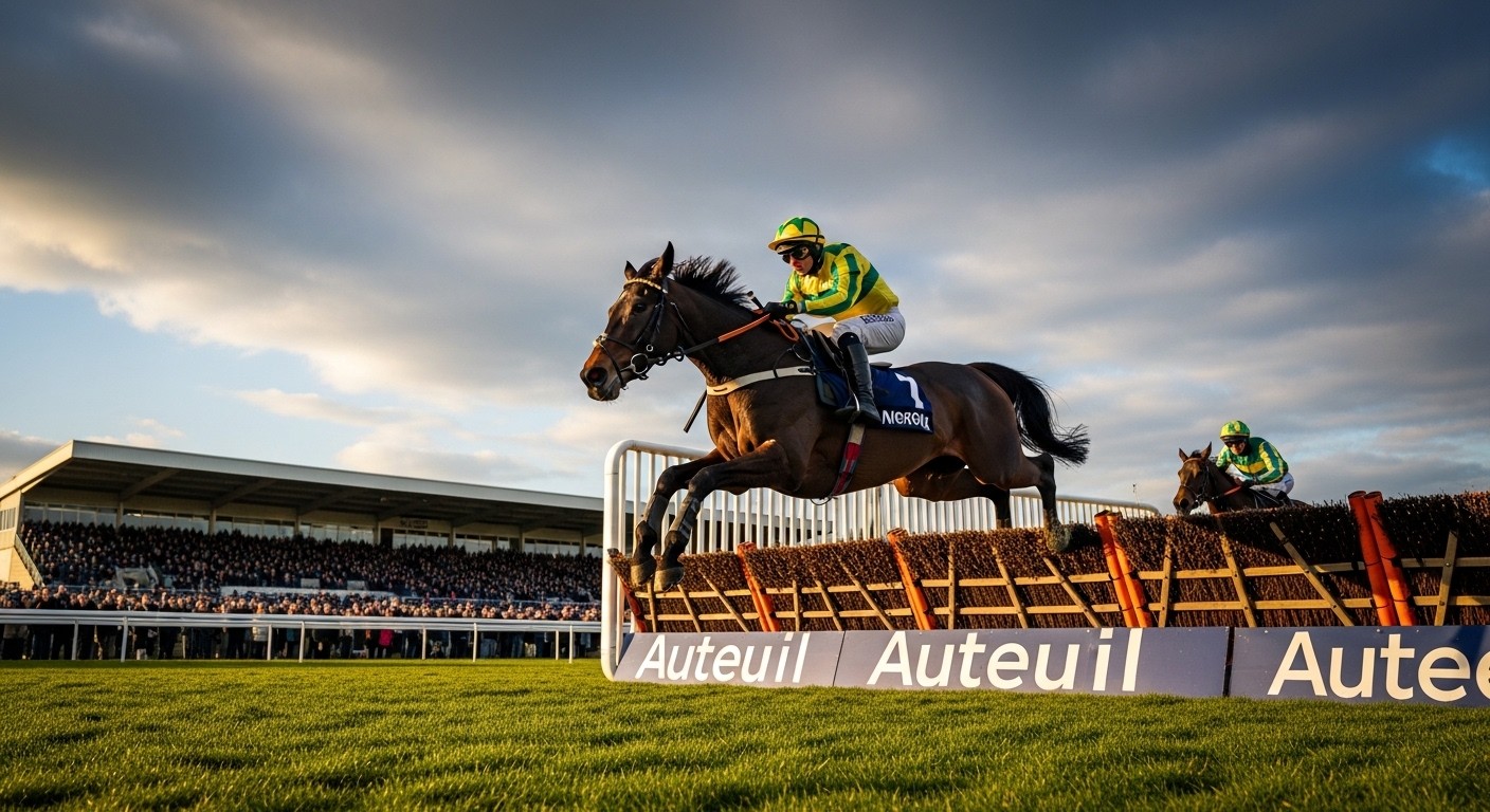 Découvrez comment No Limits Steve a remporté le Quinté+ du Prix Général de Rougemont à Auteuil le 14 mars 2026, offrant un premier succès en obstacle à une casaque prestigieuse. Analyse complète et perspectives.