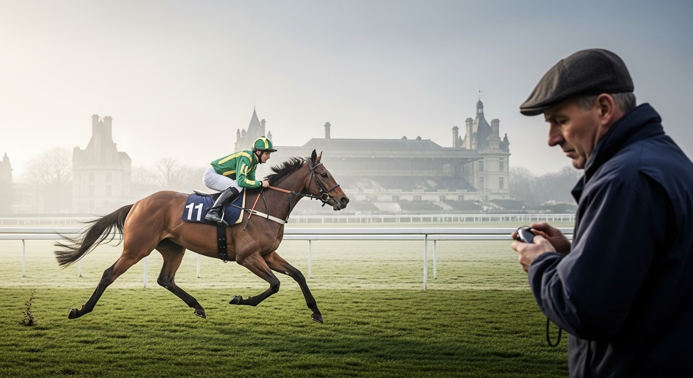 Découvrez pourquoi Zangar, confié à Éric Libaud et monté par Alexis Pouchin, pourrait surprendre dans le Quinté de Chantilly ce 12 mars 2026. Humilité, talent et analyse d’un entraîneur qui voit loin.